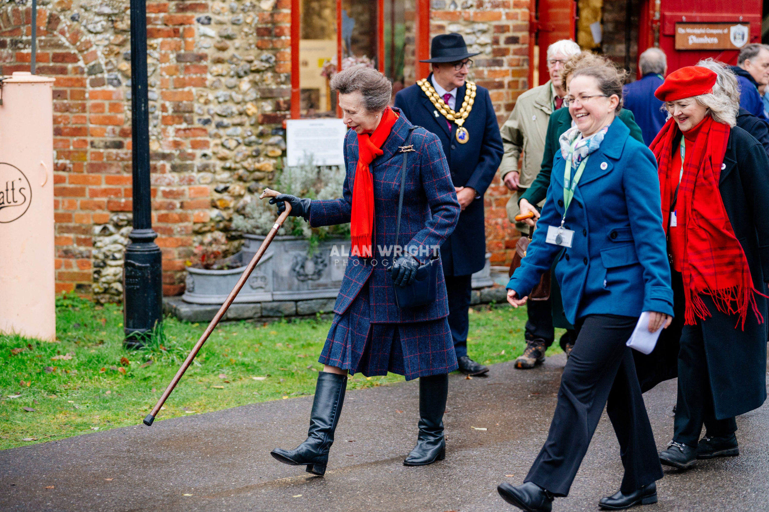 PRINCESS ROYAL VISITS AMBERLEY MUSEUM (2025)