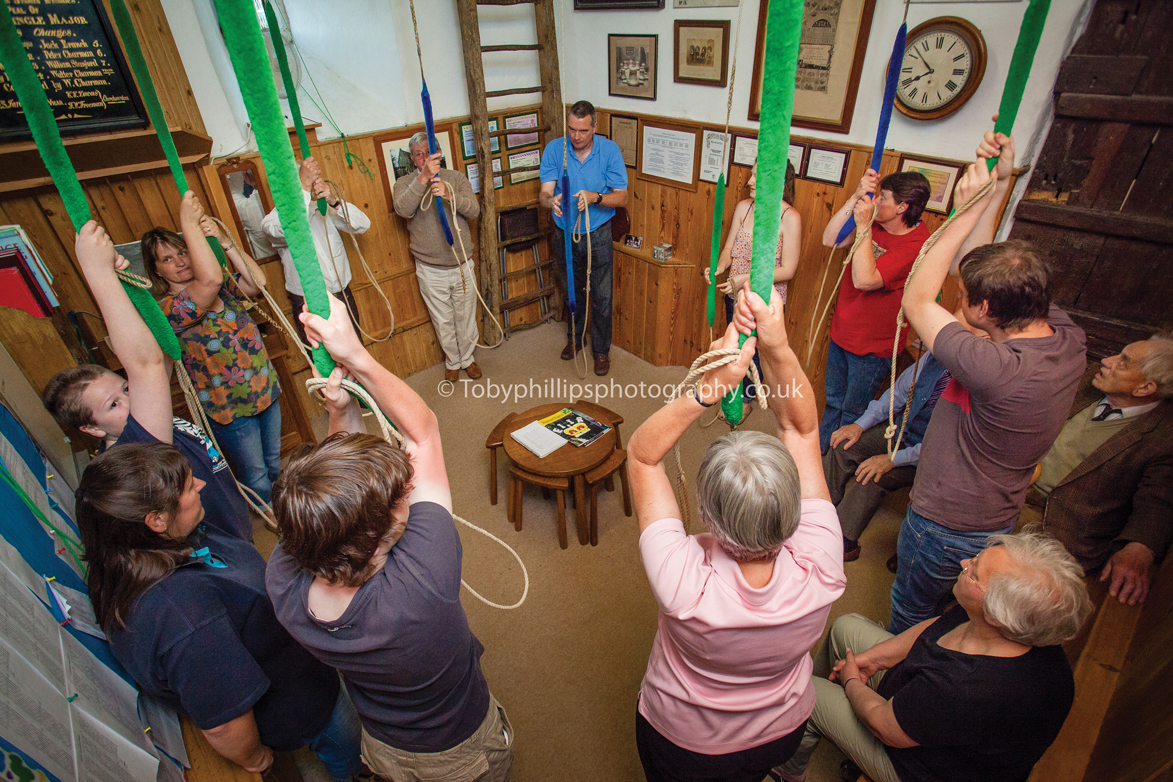 BELL RINGERS AT ST MARGARET’S, WARNHAM (2013)